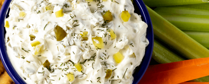 Michigan-Made Magic: This 10 Minute Easy Dill Pickle Dip is the Snack You Didn’t Know You Needed