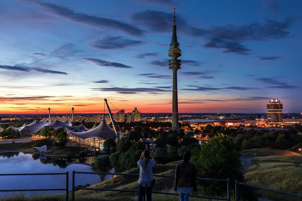 Munich, Olympic stadium, Tv tower image