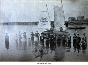 Bathing at Bay Port 1894