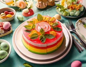 Easter Ribbon Salad