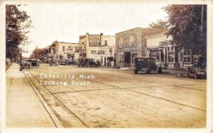 Caseville Michigan Looking South 1930s