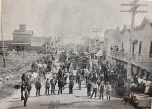 McCormick Day in Pigeon, Michigan, about 1900