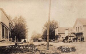 Main Street Pinnebog c1912