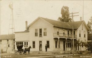 Former McCoy/Kennedy Hotel in Port Crescent moved to Kinde