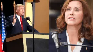 whitmer and Trump