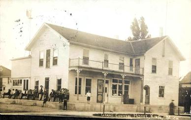Vintage period photo Canada - Montcalm Hotel  (late 1800s)