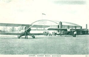 Air Port At Harbor Beach 1939