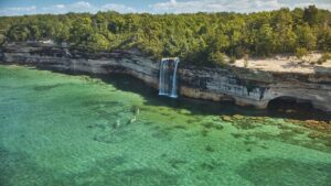 Kayaking on Lake Superior in Michigan’s Upper Peninsula. Photo credit: Pure Michigan