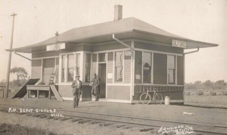 Pere Marquette Depot in Gilford, Michigan