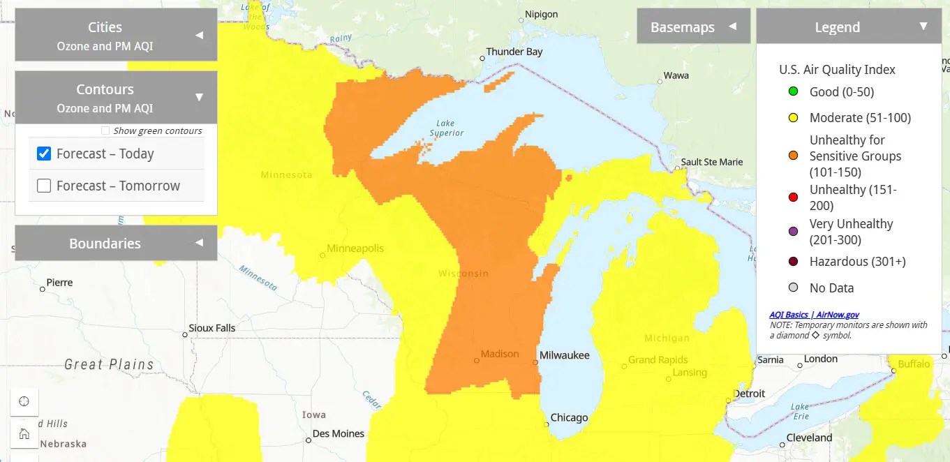Michigan Air Quality Alert