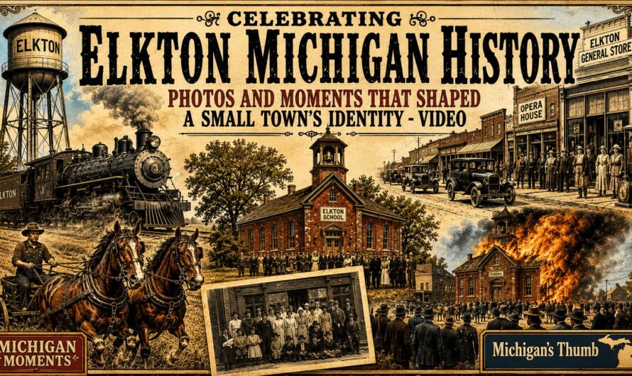Celebrating Elkton Michigan History – Photos and Moments That Shaped a Small Town’s Identity – Video