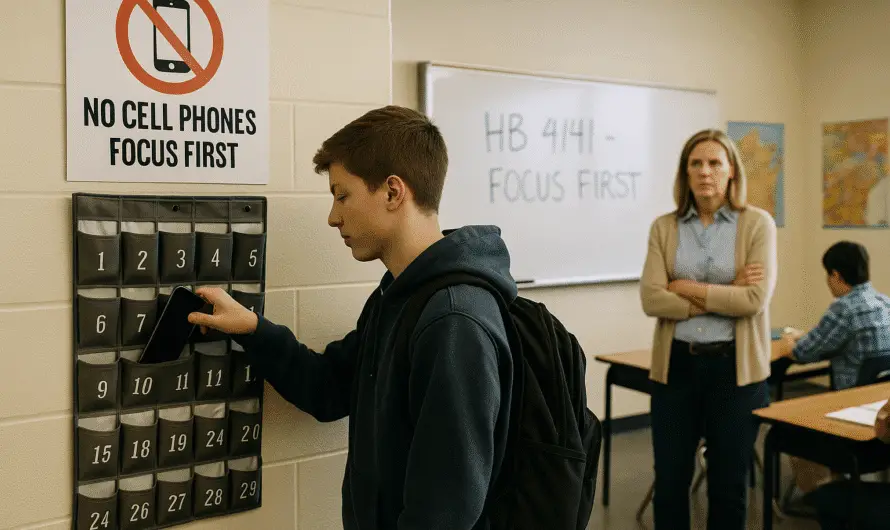 Teacher’s Unions Rejoice as GOP’s Michigan House Bill 4141 Declares War on Smartphones in Schools!