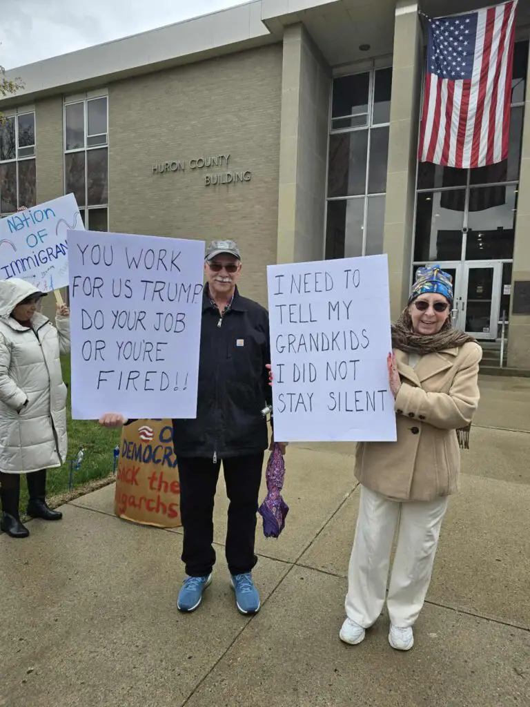 Michigan protest turnout