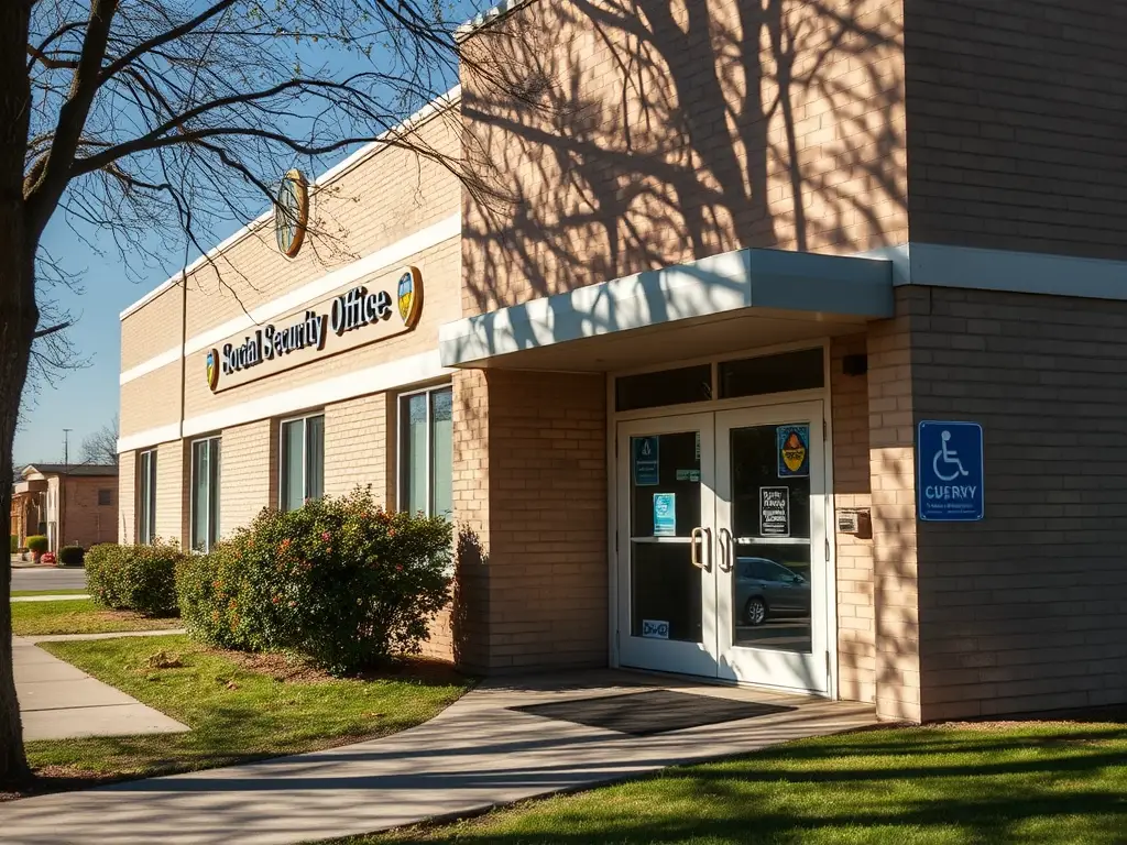 Artist Rendition of Saginaw Social Security Office