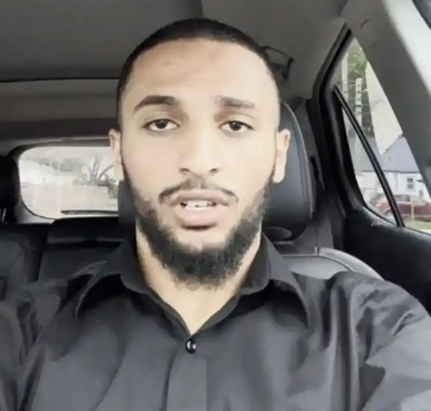 Ammar Abdulmajid-Mohamed Said in a video still from the federal complaint. (Department of Justice)