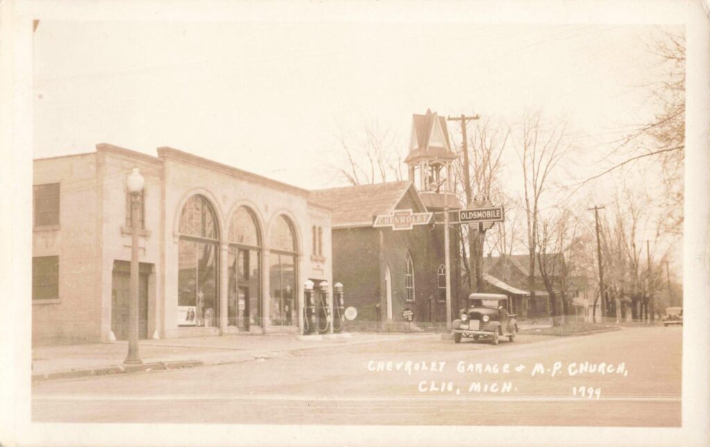 Clio Chevrolet dealership and garage