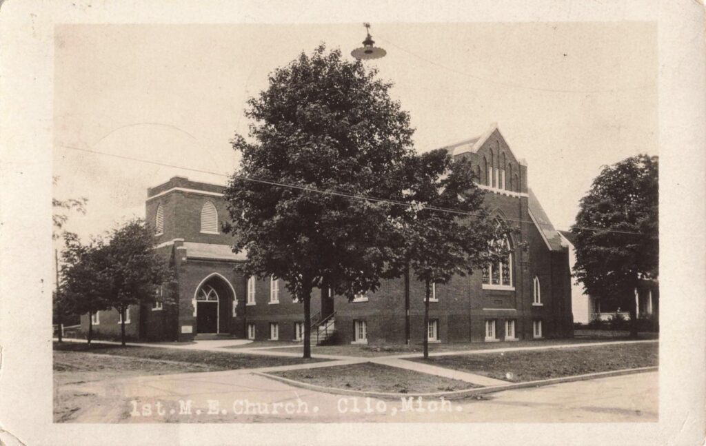 The First Methodist Episcopal Church Clio