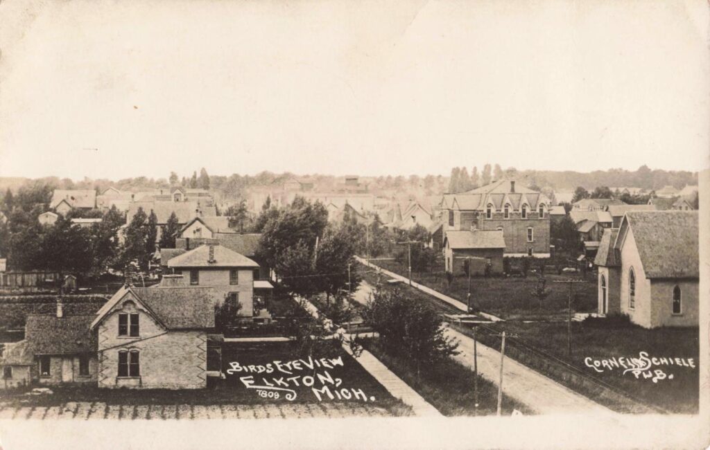A Birds Eye View of Elkton Michigan History