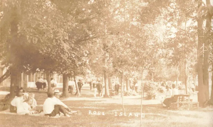 Rose Island Resort – A Delightful Bay Shore Playground Near Sebewaing 1915-1930