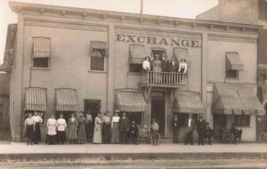 The Exchange Hotel c1900 Caro Michigan