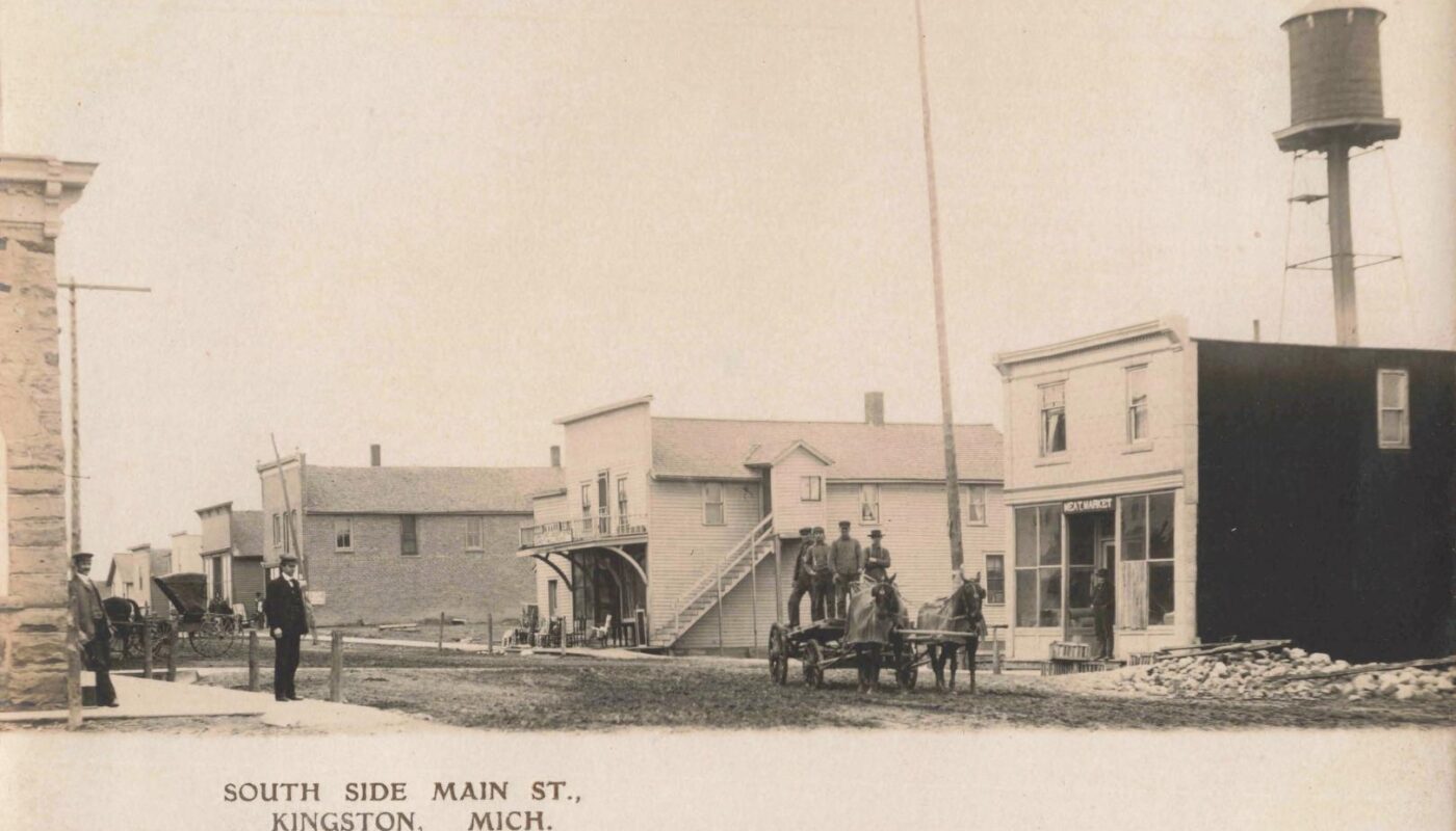 Kingston Michigan History