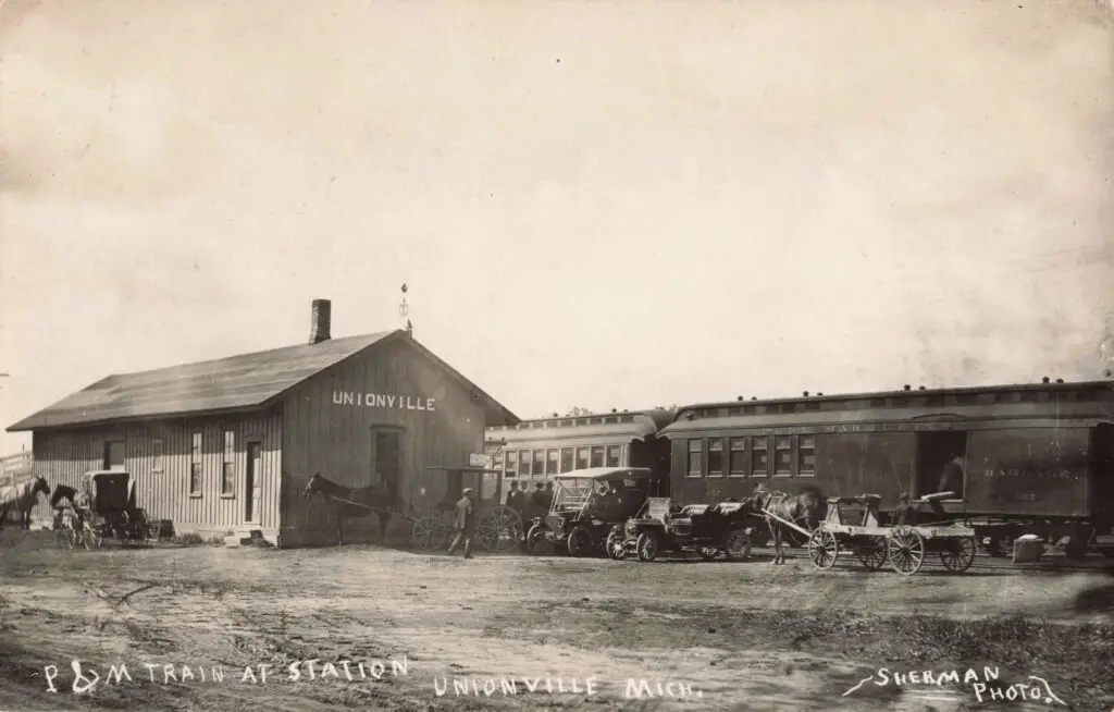 Pere Marquette Train Station Unionville