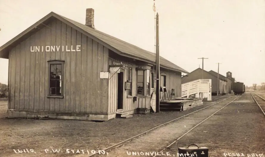 Unionville Michigan in 1910 – How Railroads, Creameries, and Coal Shaped a Town – Video