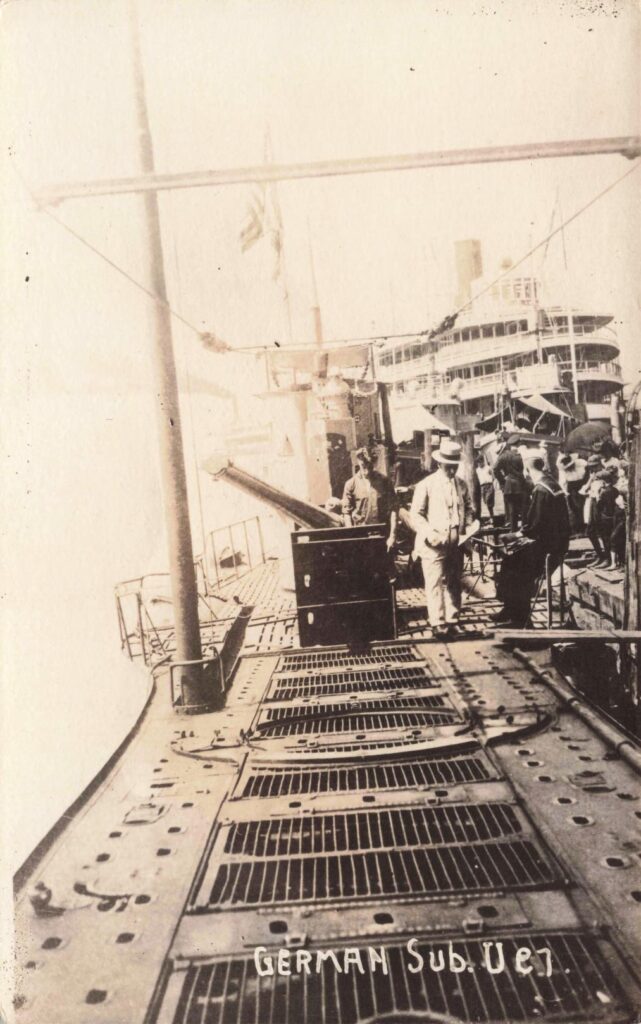 German Sub in Detroit June 1919