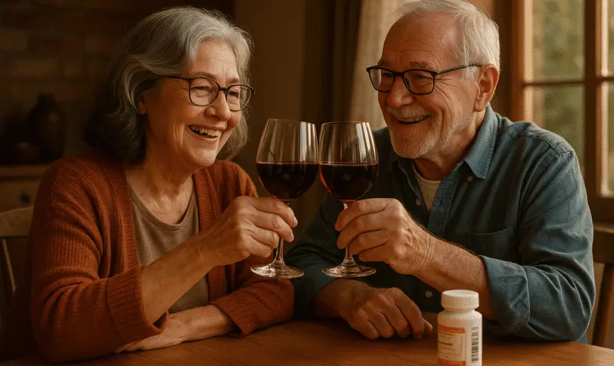 Older Couples Drinking Habits Linked to Sharp Health Declines, Says Michigan Study