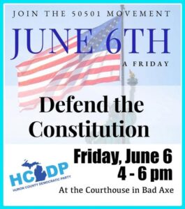 Constitution protest Michigan