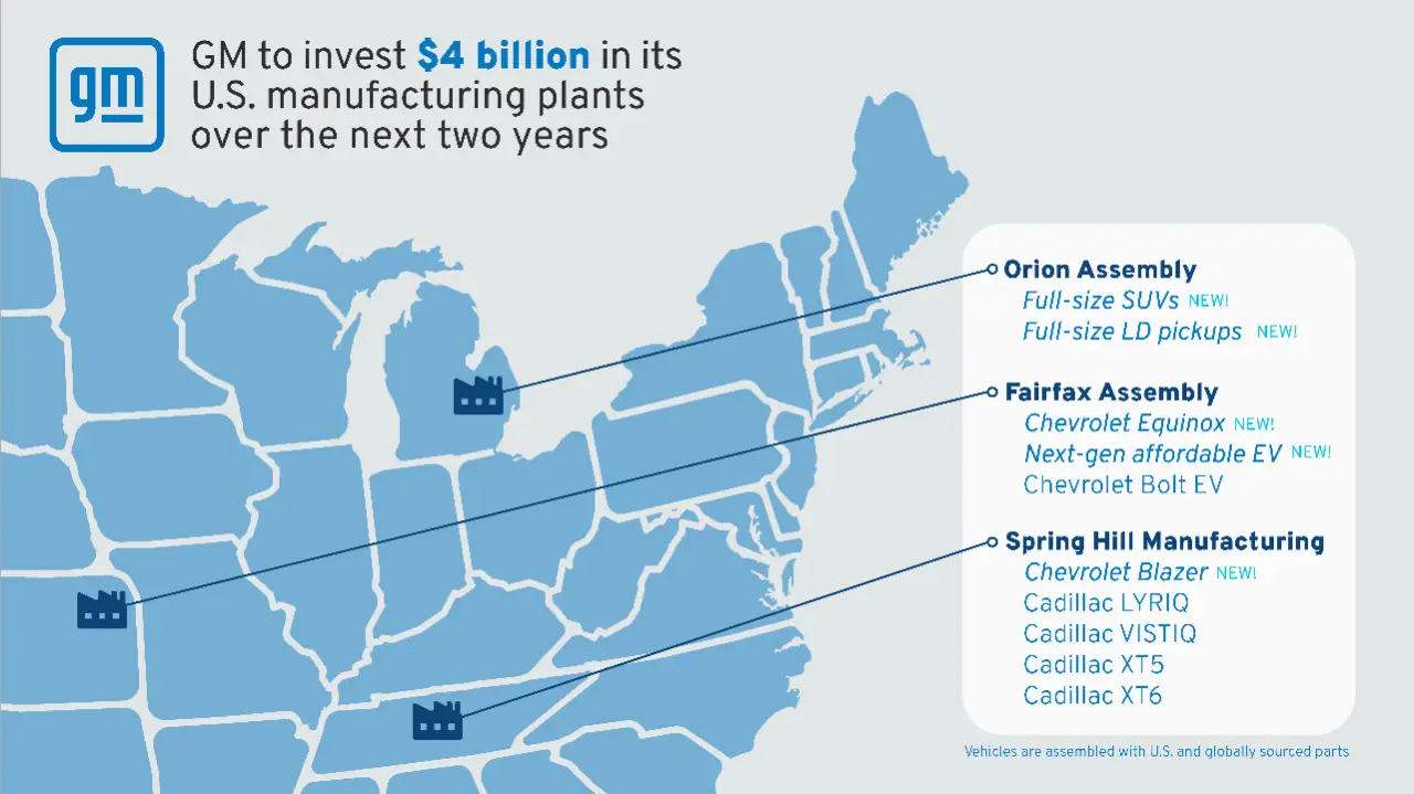 GM Michigan investment