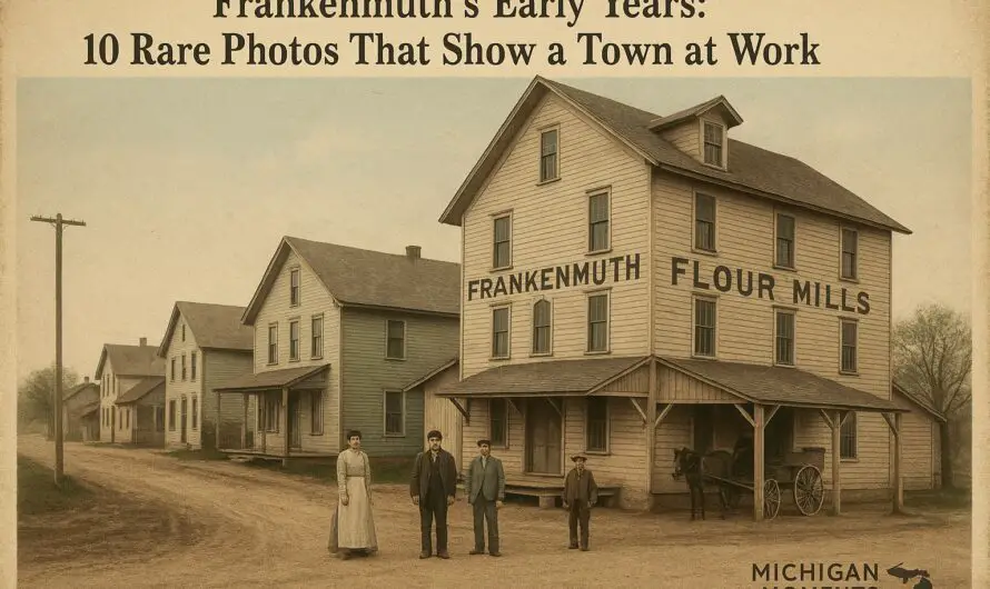 History of Frankenmuth Michigan – 7 Rare Photos That Show a Town at Work