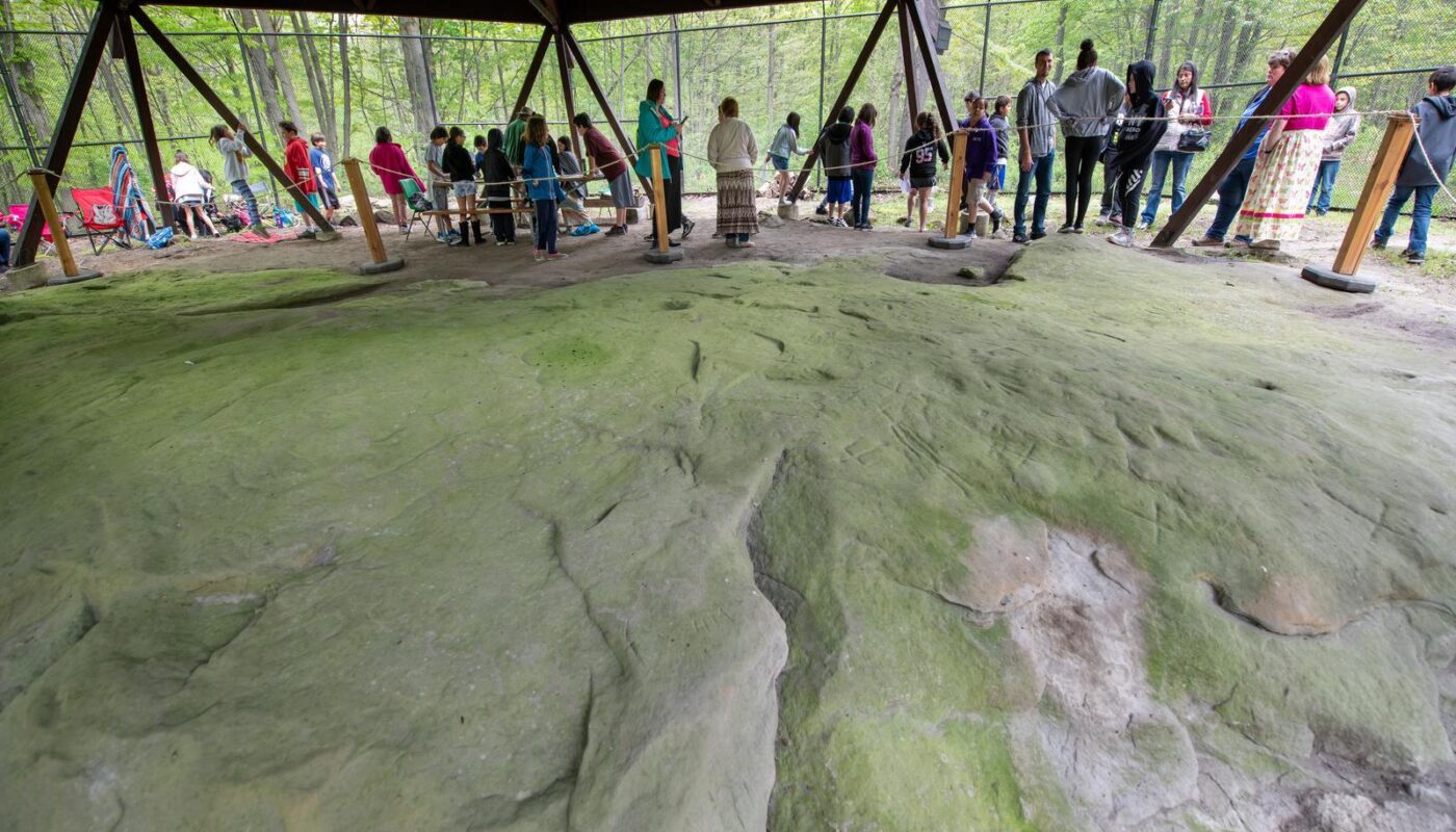 Sanilac Petroglyphs event