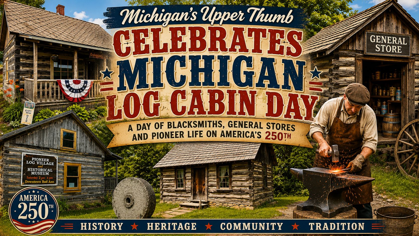 Michigan Log Cabin Day 2026