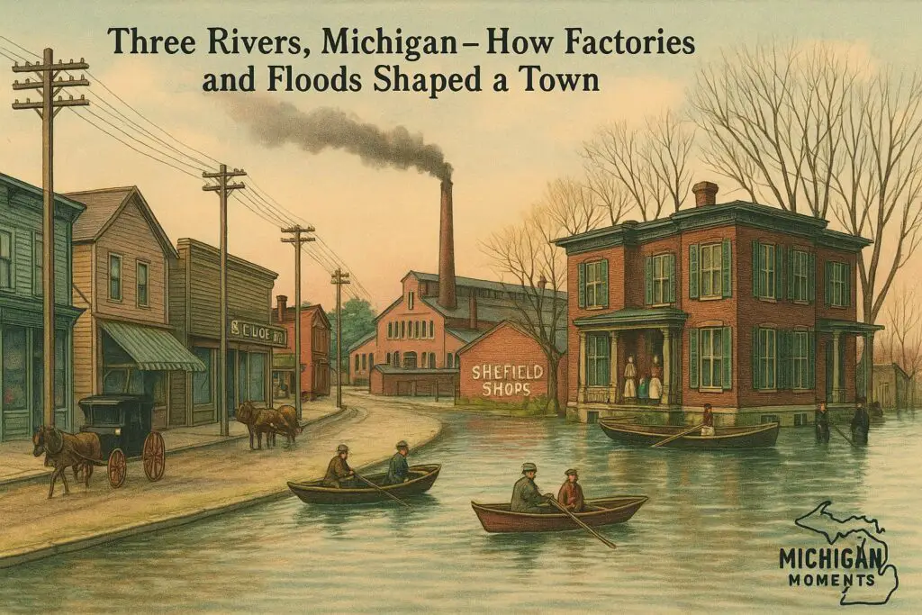 History of Three Rivers Michigan