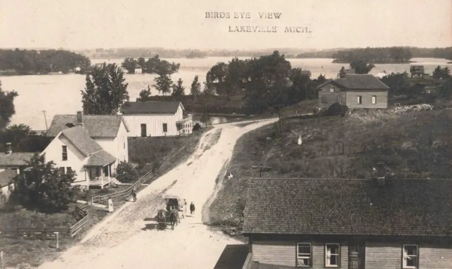 Lakeville Michigan History – Early Days of Resorts, Camps, and Cottage Life (1880-1940) – Video