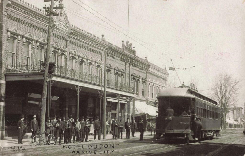 Interurban in Marine City