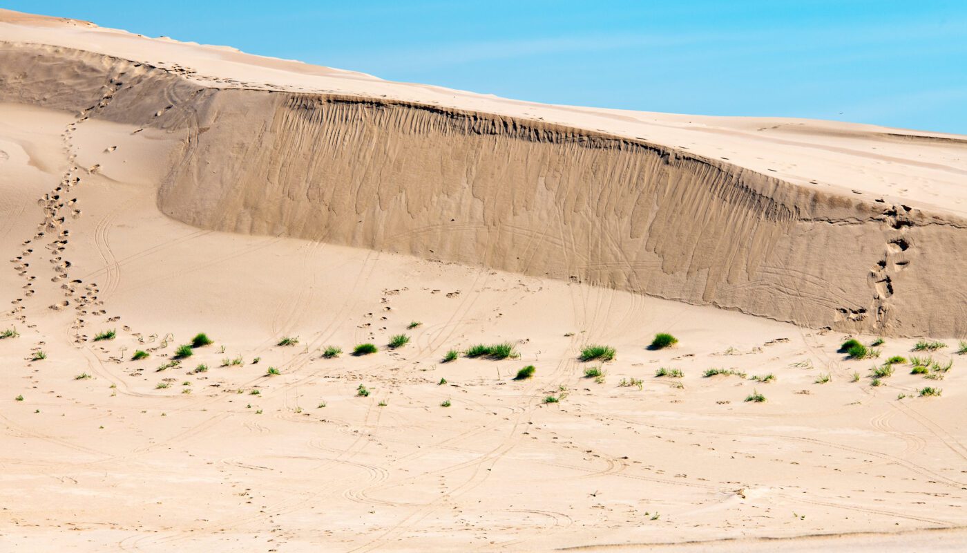 Michigan sand dune collapse