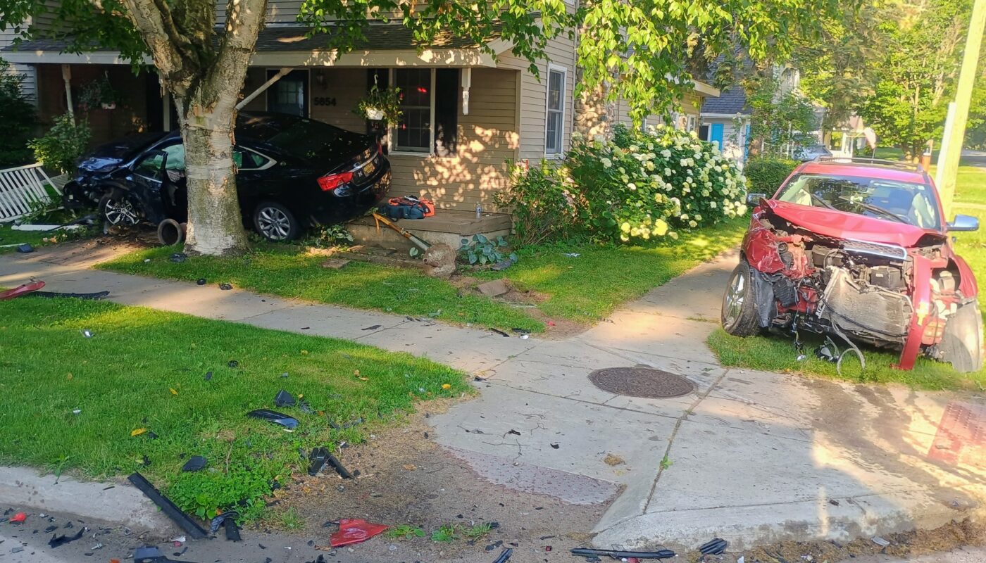Crash Scene From Lexington Fire Department