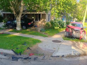 Crash Scene From Lexington Fire Department