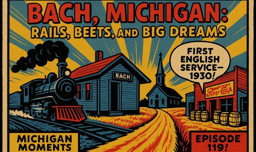 Rich History of Bach Michigan – One of the Thumbs 3 “Sister Hamlet’s” in the Early 1900s – Video