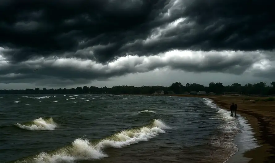 High Waves, Dangerous Currents Prompt Beach Hazard Warnings Along Lakes Michigan-Huron Shores Today