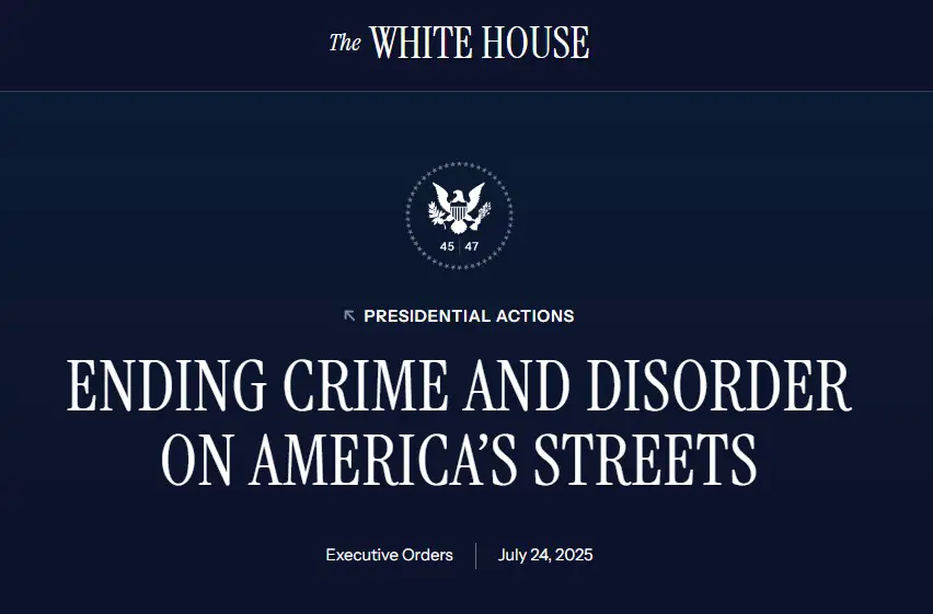 Executive Order - Forced Institutionalization