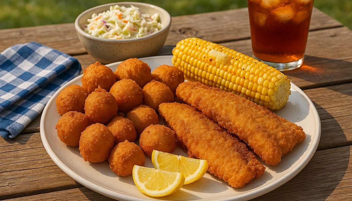 Great Lakes-style hush puppies