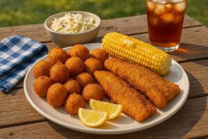 Great Lakes-style hush puppies