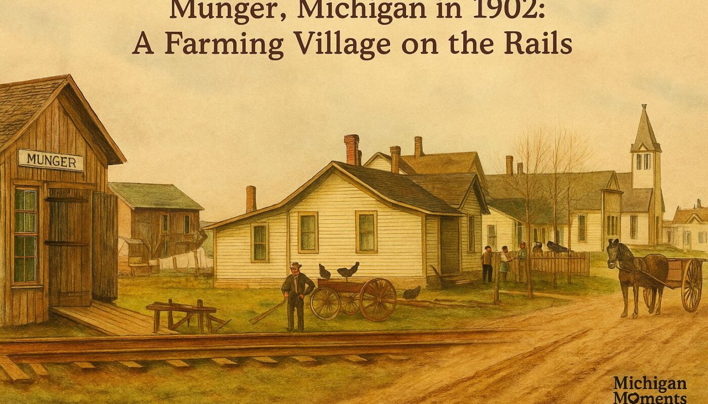 history of Munger Michigan