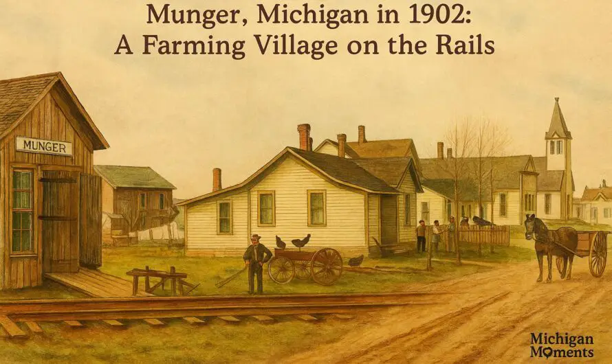 The History of Munger Michigan – A Growing Farming Village on the Rails 1871- 1920