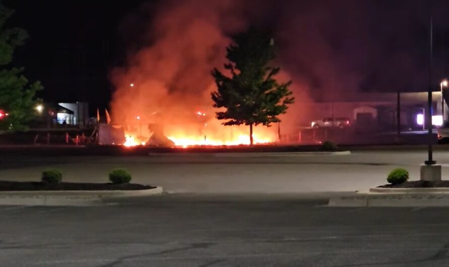 Fireworks Tent Explosion Cadillac – No One Injured in Violent Early Morning Blaze