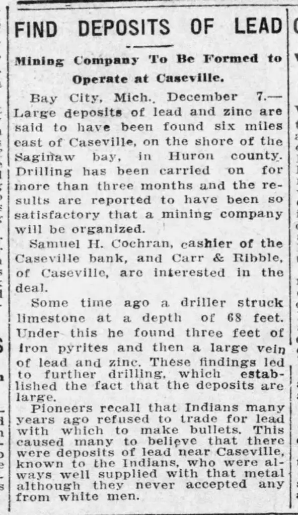 a newspaper article of a bank