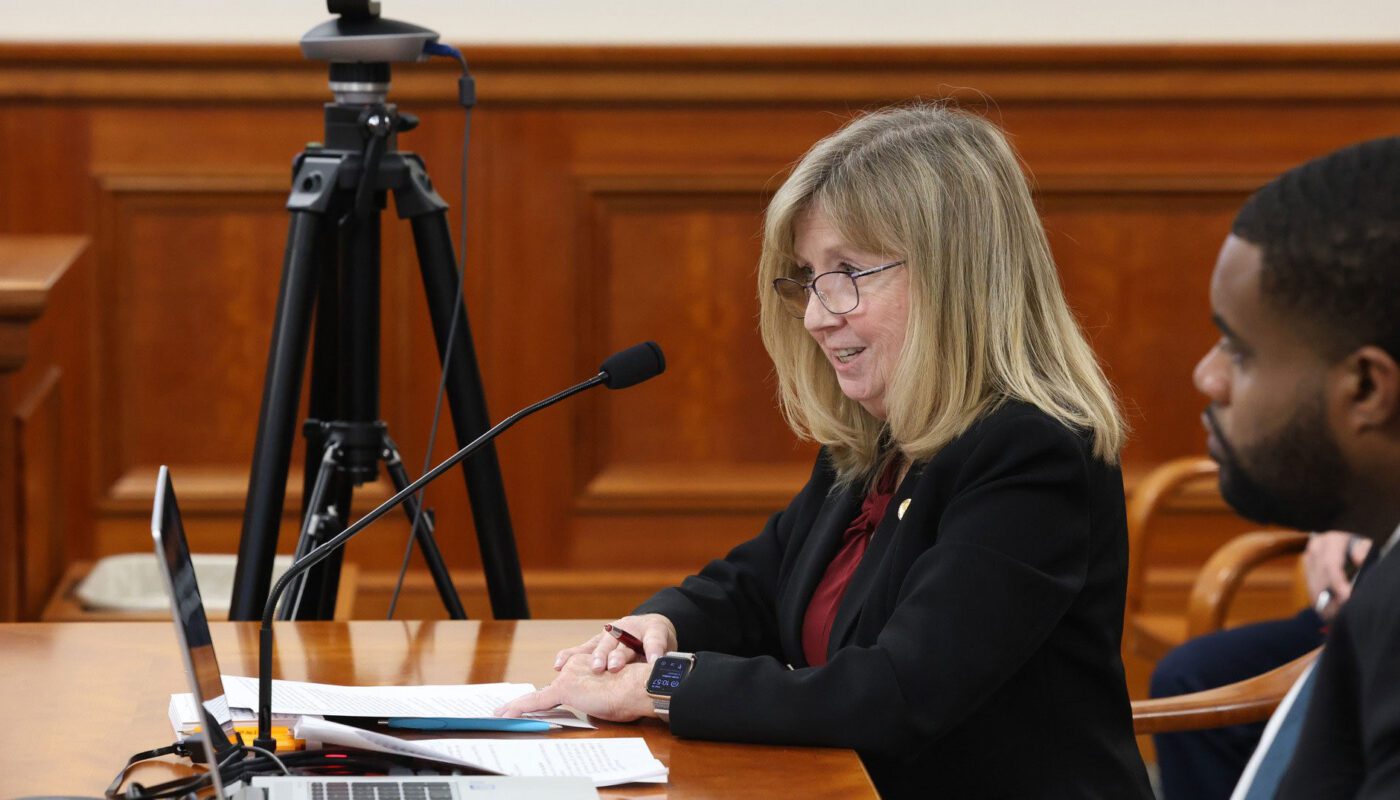 state Rep. Sharon MacDonell (D-Troy)